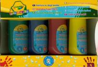 Okładka książki Farby do malowania palcami 4szt CRAYOLA