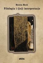 Okładka książki Filologia i (jej) interpretacje