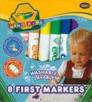 Opakowanie Flamastry Zmywalne Mini Kids 8 szt. CRAYOLA