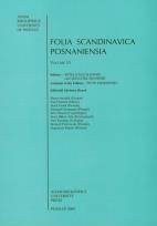 Opakowanie Folia Scandinavica Posnaniensia volume10