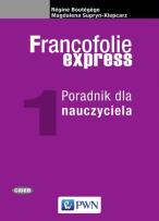 Okładka książki Francofolie express 1 Poradnik dla nauczyciela