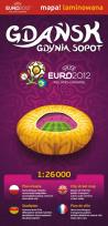 Opakowanie Gdańsk Gdynia Sopot plan miasta 1:26 000