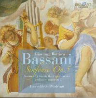 Okładka książki Giovanni Battista Bassani: Sinfonie Op. 5