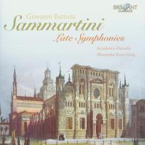 Okładka książki Giovanni Battista Sammartini Late Symphonies