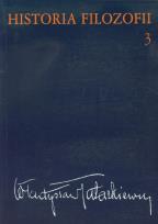 Okładka książki Historia filozofii tom 3