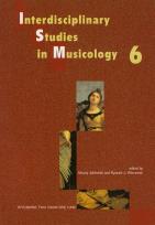 Opakowanie Interdisciplinary Studies in Musicology 6