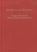 Okładka książki Iudicium et Scientia Księga jubileuszowa Profesora Romualda Kmiecika