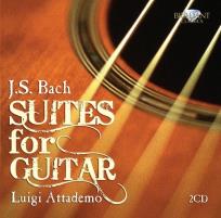 Okładka książki J. S. Bach: Suites for Guitar