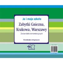 Opakowanie Ja i moja szkoła Zabytki Gniezna, Krakowa i Warszawy Tablice demonstracyjne