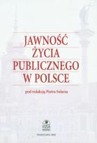 Opakowanie Jawność życia publicznego w Polsce