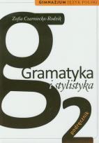 Okładka książki J.polski GIM Gramatyka i Stylistyka 2 w.2012 WSiP