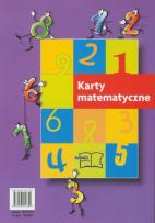 Okładka książki Karty matematyczne Szkoła sześciolatka