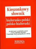 Okładka książki Kieszonkowy słownik białorusko-polski polsko-białoruski