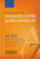 Okładka książki Kieszonkowy słownik niemiecko polski polsko niemiecki