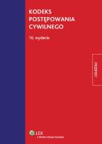 Okładka książki Kodeks postępowania cywilnego