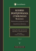 Okładka książki Kodeks postępowania cywilnego Komentarz Tom 5