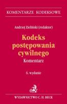 Opakowanie Kodeks postępowania cywilnego. Komentarz wyd.6