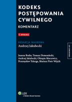 Okładka książki Kodeks postępowania cywilnego Komentarz
