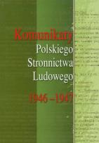 Opakowanie Komunikaty Polskiego Stronnictwa Ludowego 1946-1947