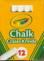 Okładka książki Kreda niepyląca biała CRAYOLA