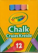 Okładka książki Kreda niepyląca kolorowa CRAYOLA
