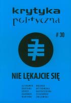 Opakowanie Krytyka polityczna 30 Nie lękajcie się