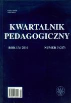 Okładka książki Kwartalnik pedagogiczny nr 3/2010
