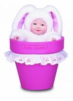 Opakowanie Lalka 6 króliczek w doniczce