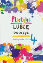 Okładka książki Lubię tworzyć 4 plastyka podręcznik z płytą CD
