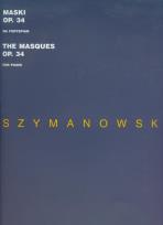 Okładka książki Maski op 34 na fortepian
