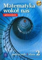 Okładka książki Matematyka GIM Wokół..2 podr CD Gratis w.2012 WSiP