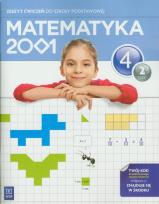 Okładka książki Matematyka SP 2001  4/2 ćw  w.2012 WSiP