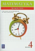 Okładka książki Matematyka SP wokół nas 4 ćw wyrównaw w.2012 WSiP