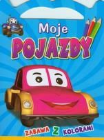 Okładka książki Moje pojazdy - niebieska