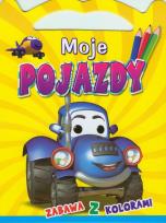 Okładka książki Moje pojazdy - żółta
