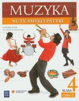 Okładka książki Muzyka SP Muzyka nuty,smyki 4/2 podr w.2012 NPP