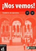 Opakowanie Nos vemos! ćwiczenia A1 A2 z 2CD