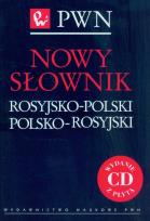 Okładka książki Nowy słownik rosyjsko-polski polsko-rosyjski z płytą CD