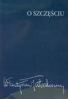 Okładka książki O szczęściu