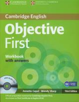 Okładka książki Objective First Workbook with answers