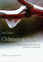 Okładka książki Odmiany wolności Publicystyka, krytyka i literatura polskiego Października