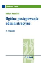 Okładka książki Ogólne postępowanie administracyjne
