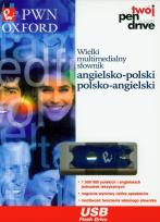 Opakowanie PenDrive Wielki multimedialny słownik angielsko-polski polsko-angielski