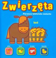 Okładka książki Pierwsza biblioteka malucha - Zwierzęta