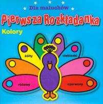 Okładka książki Pierwsza rozkładanka - Kolory