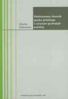 Okładka książki Podstawowy słownik języka polskiego z zarysem