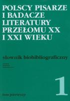 Okładka książki Polscy pisarze i badacze literatury przełomu XX i XXI wieku