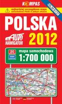 Okładka książki Polska Mapa samochodowa 1:700 000