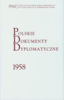 Opakowanie Polskie Dokumenty Dyplomatyczne 1958
