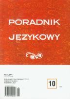 Opakowanie Poradnik językowy 10/2011